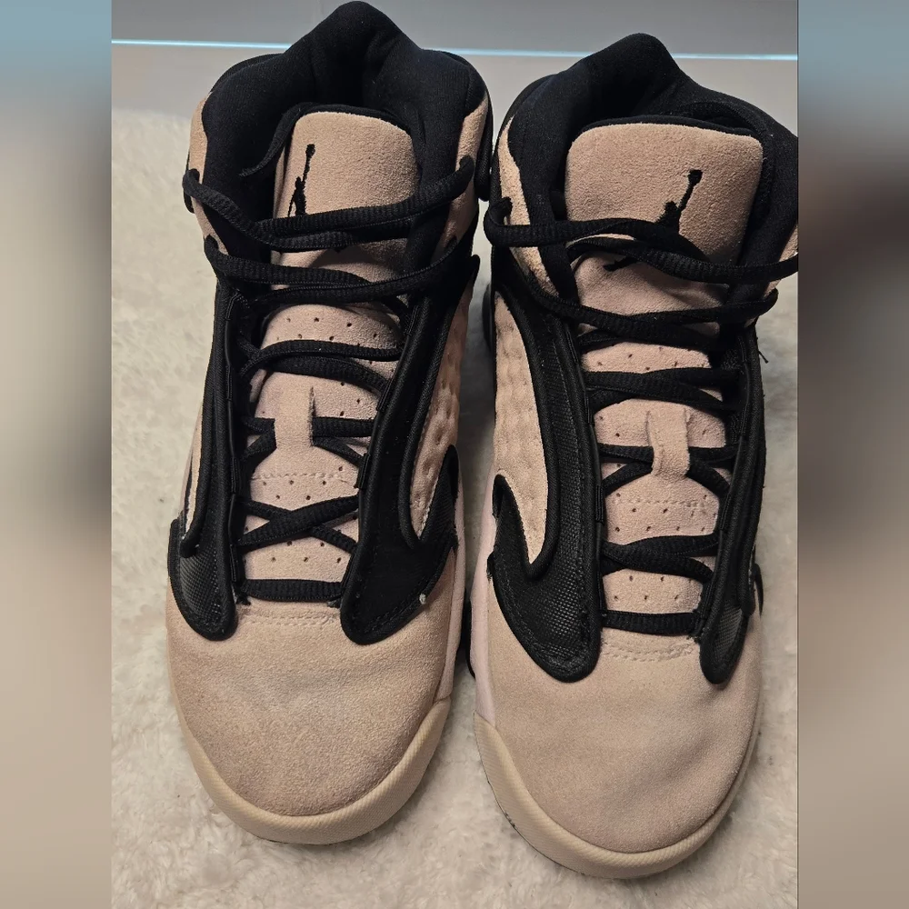 Jordan Women's Athletic Shoes - Black and Cream